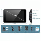 Wireless CarPlay Screen 2025, Portable CarPlay for iPhone & Android