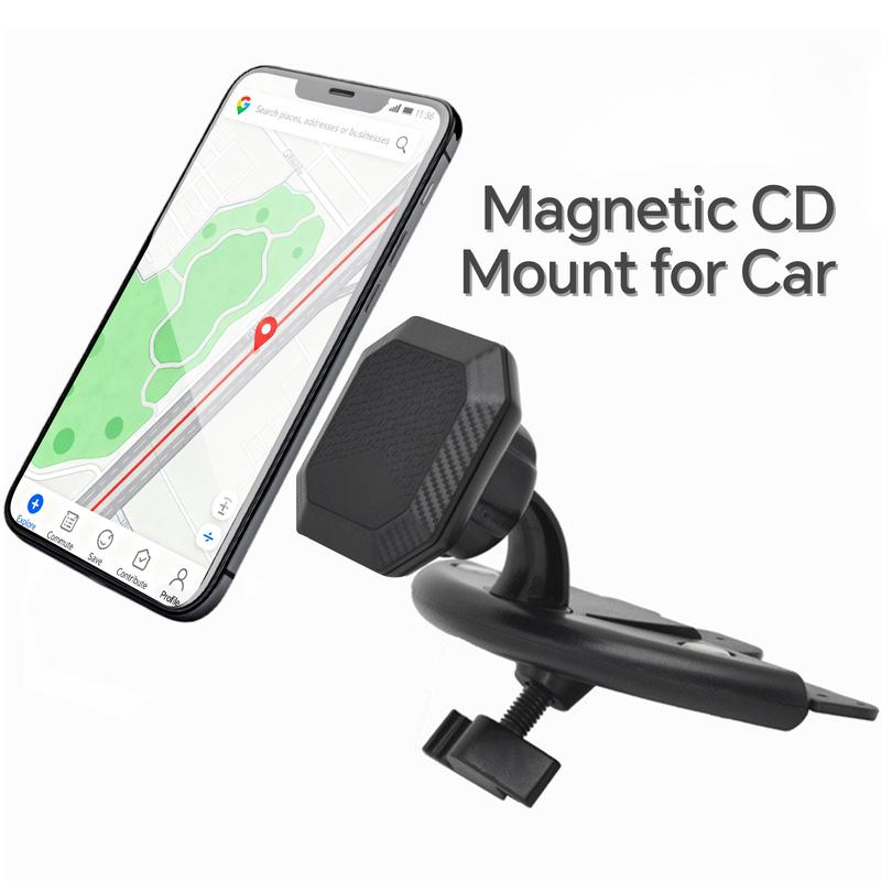 PASLDA Magnetic CD Slot Car Mount, Strong Magnet, Anti-Shake, Secure Hold
