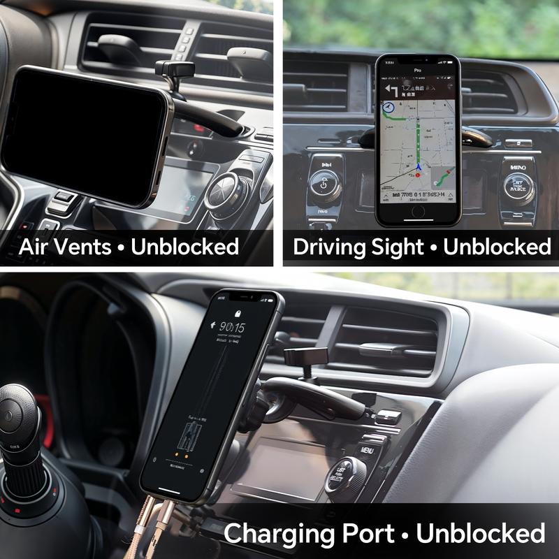 PASLDA Magnetic CD Slot Car Mount, Strong Magnet, Anti-Shake, Secure Hold