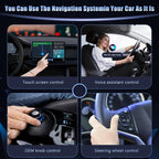 PASLDA Wireless CarPlay Adapter, Netflix & YouTube, Plug & Play, 2015+ Cars