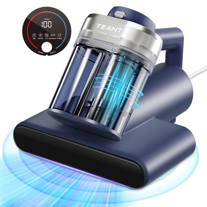 Mattress Vacuum Cleaner with UV-C & Hot Air, 16KPa Powerful Suction, HEPA Filter for Bed & Sofa